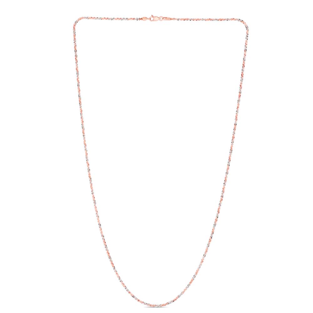 14K Gold 1.5mm Sparkle Chain Necklace - Dainty Delicate Gold Chain for Women - Perfect for Layering, Everyday Wear & Special Occasions