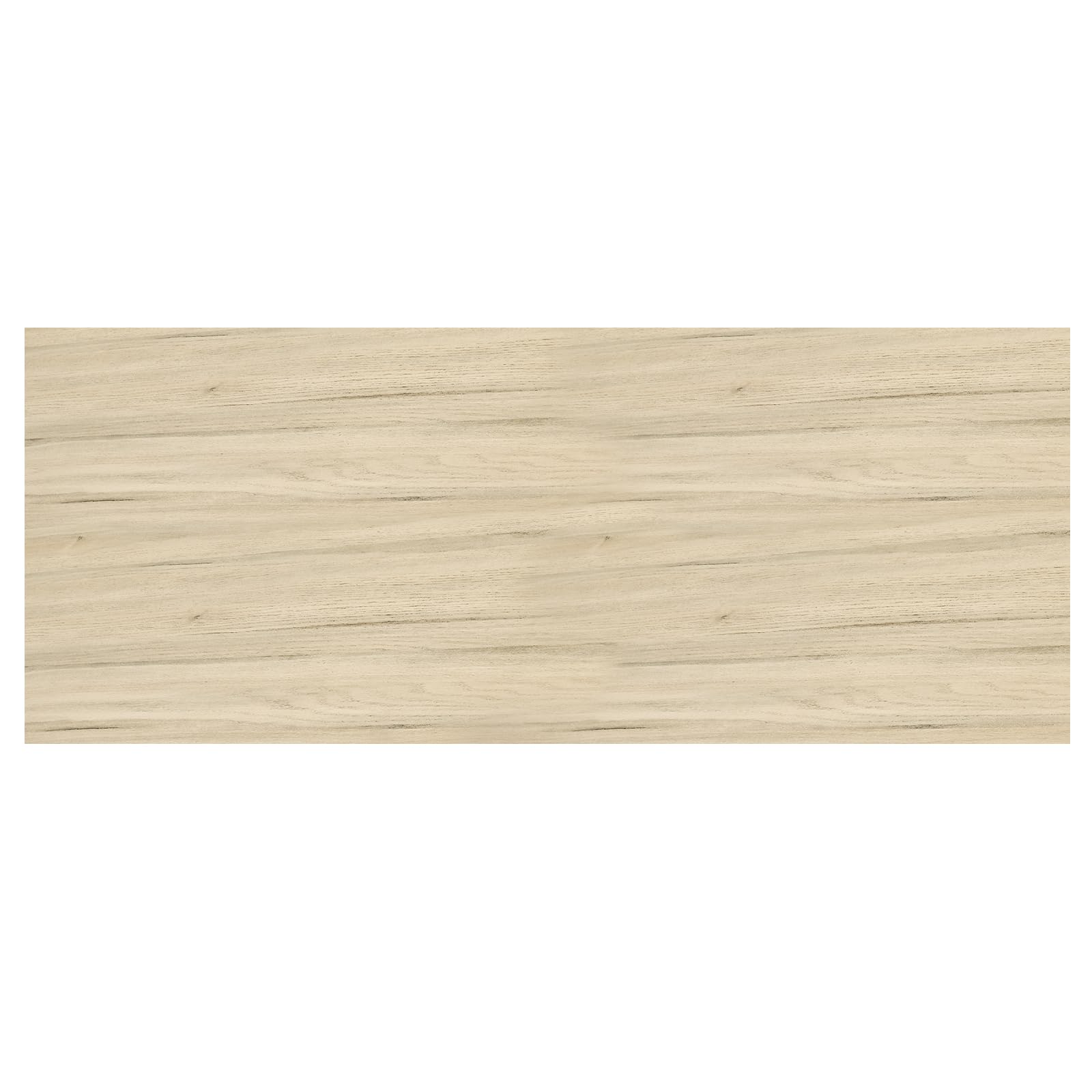 48x18 Inches Solid Wood Tabletop - Light Oak 1 Inch Thick Desktop for Sit Stand Desk, Double Desks, L-Shaped Workstations | DIY Home Office & Commercial Countertop for Workspace & Study Areas