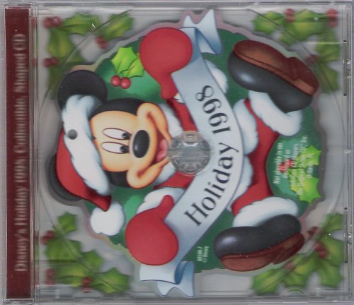 Disney's Holiday 1998 Collectible Shaped CD - Limited Edition Christmas Music for Disney Fans, Gift for Collectors, Perfect for Holiday Decor & Nostalgic Music Playback
