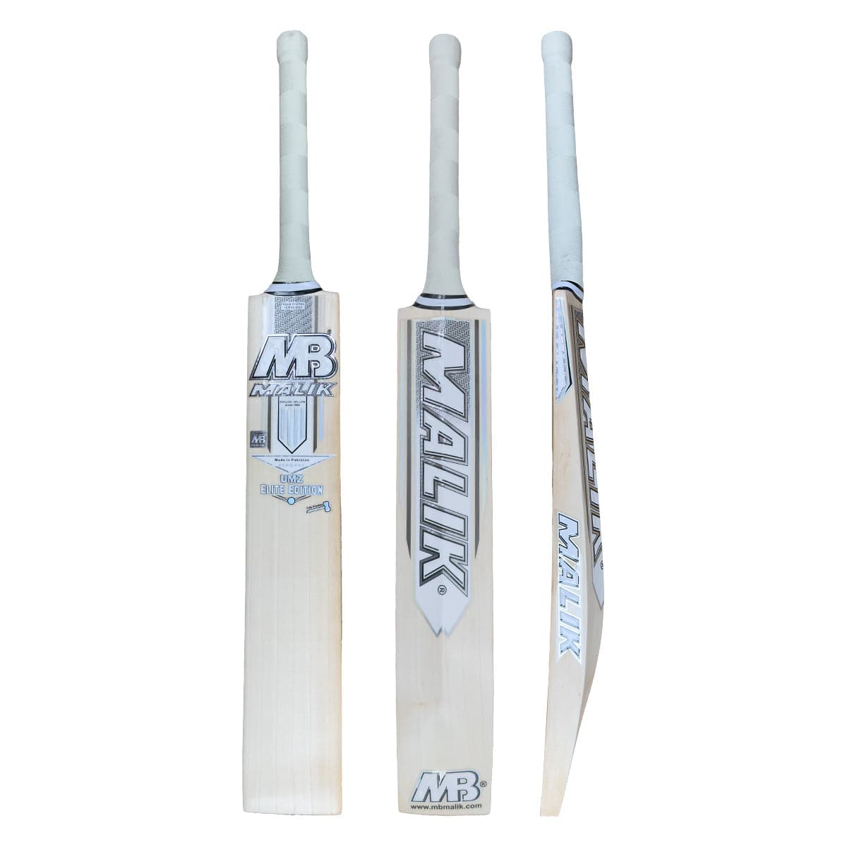 Malik UMZ Elite Edition Cricket Bat - Premium English Willow, Lightweight & Durable - Perfect for Professional Matches & Training Sessions