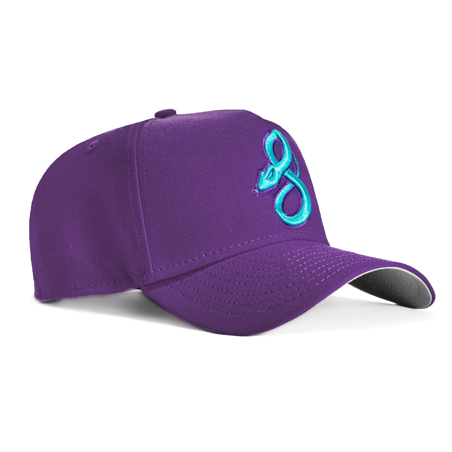 New Era 9Forty A-Frame Arizona Diamondbacks 2025 City Connect Snake Snapback Hat - Purple | MLB Baseball Cap for Fans & Streetwear Fashion