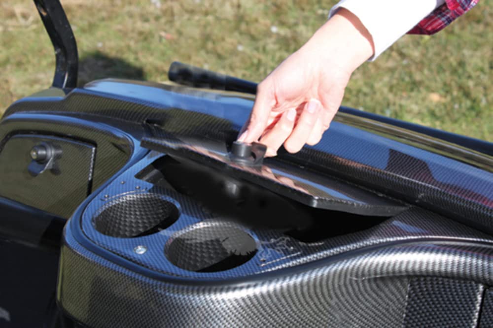 Performance Plus Carts Dash Insert for Yamaha G29/Drive Golf Cart | Carbon Fiber Finish | Compatible with 2007-2016 Models | Upgrade Your Golf Cart Interior | Perfect for Golf Courses, Resorts & Neighborhood Cruising