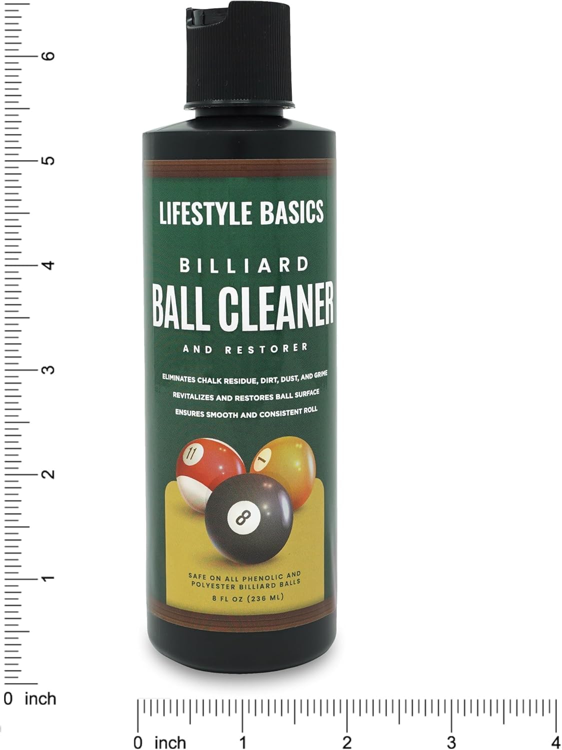 Premium 2-Pack Billiard Ball Cleaner & Restorer Polish Kit | All-in-One Pool Ball Cleaner for Chalk, Dust & Dirt Removal | Deep Cleans & Restores Shine | Perfect for Home Pool Tables, Bars & Game Rooms