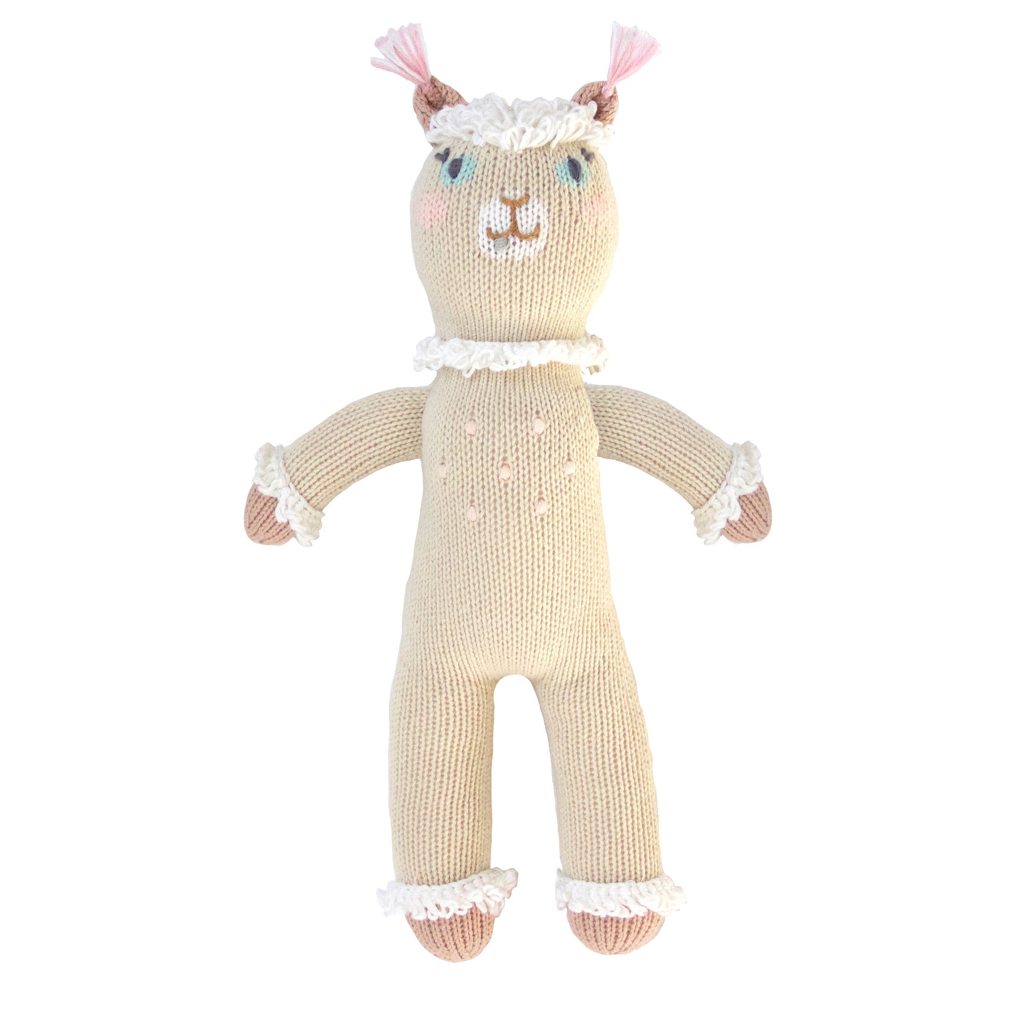 Blabla Kids Picchu the Alpaca Plush Toy - Soft & Cuddly Stuffed Animal for Babies & Toddlers - Perfect for Nursery Decor, Gift Giving, and Comforting Playtime