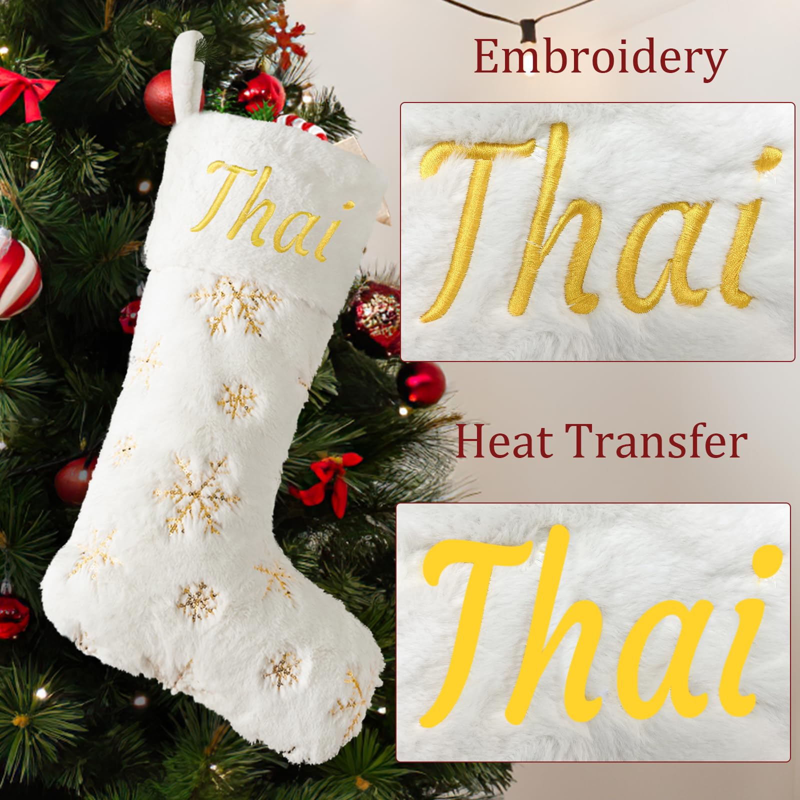 Custom Personalized Christmas Stocking - Large 22