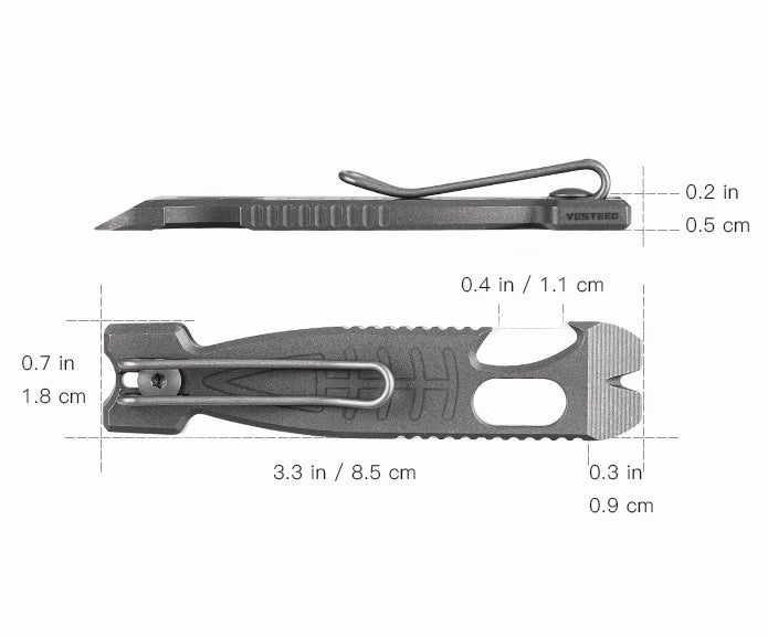 Shark Bomb Prybar X0119 - Heavy Duty Multi-Tool for Emergency Rescue, Survival, and Outdoor Adventures - Perfect for Car, Home, and Camping Use