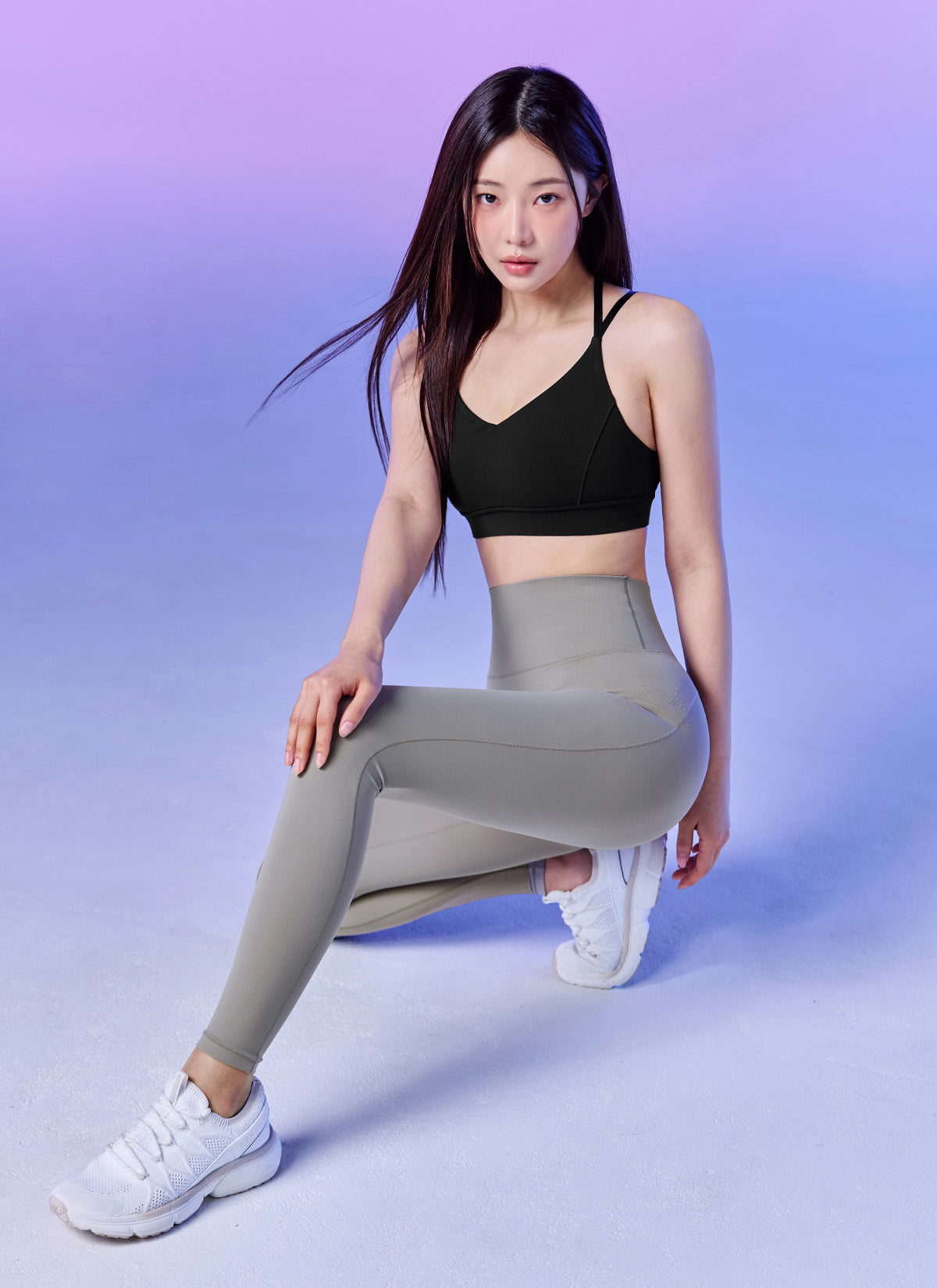 Another Label Fit Revolution Leggings - High Waist Yoga Pants for Women, Cinnamon Gray, Tummy Control Workout Leggings | Perfect for Yoga, Running, Gym & Lounge