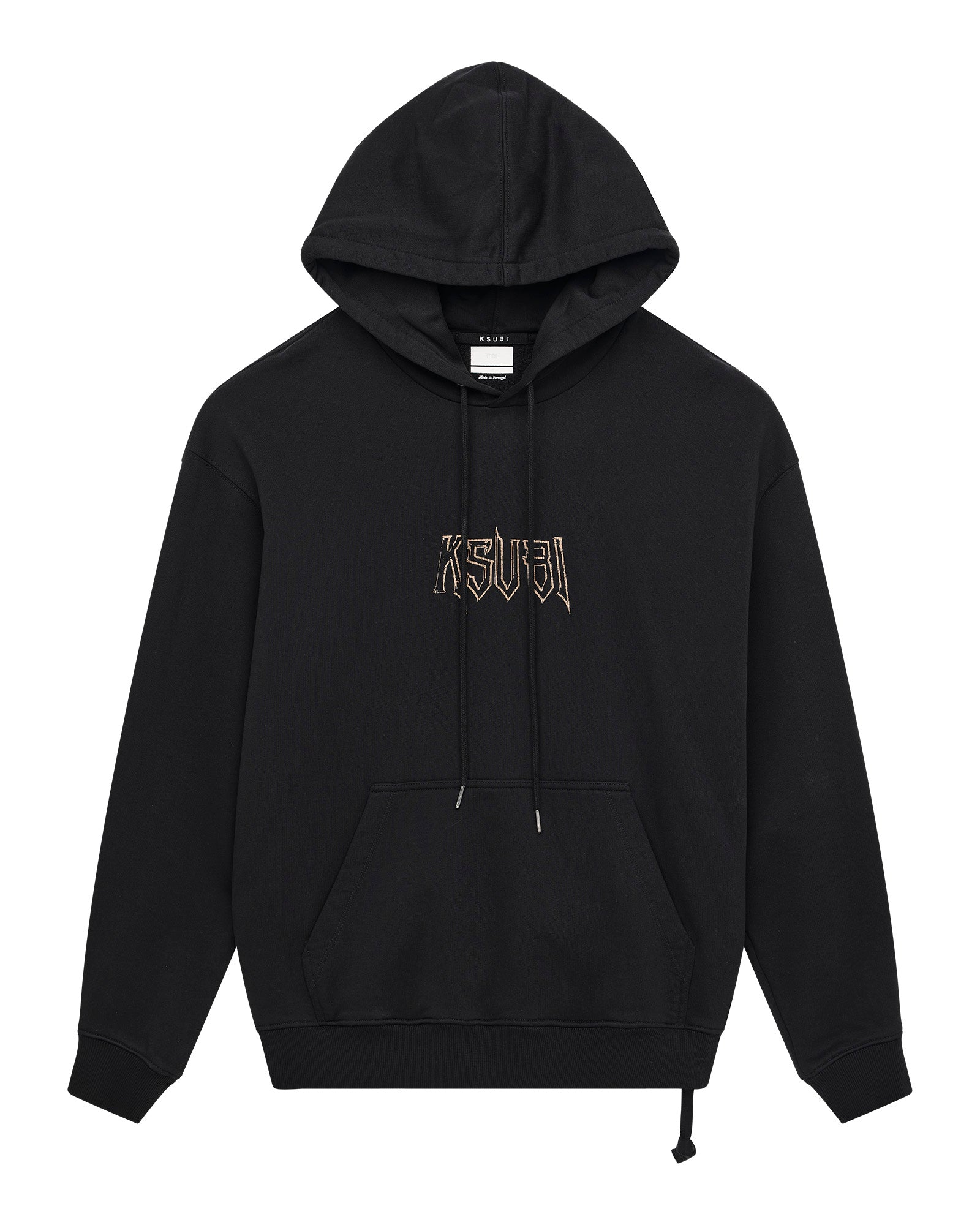 KINGDOM BIGGIE HOODIE - Premium Jet Black Pullover Sweatshirt for Men & Women | Cozy Streetwear for Casual Outings, Gym & Lounge Wear