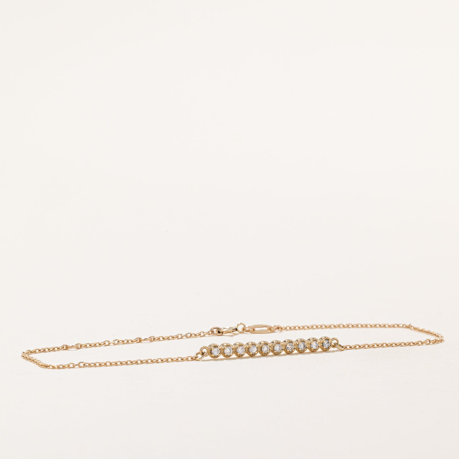 100 Ways Diamond Bracelet | 0.14ctw Diamond Tennis Bracelet | 7.5 Inch Adjustable Length | Elegant Jewelry Gift for Women | Perfect for Weddings, Anniversaries & Special Occasions