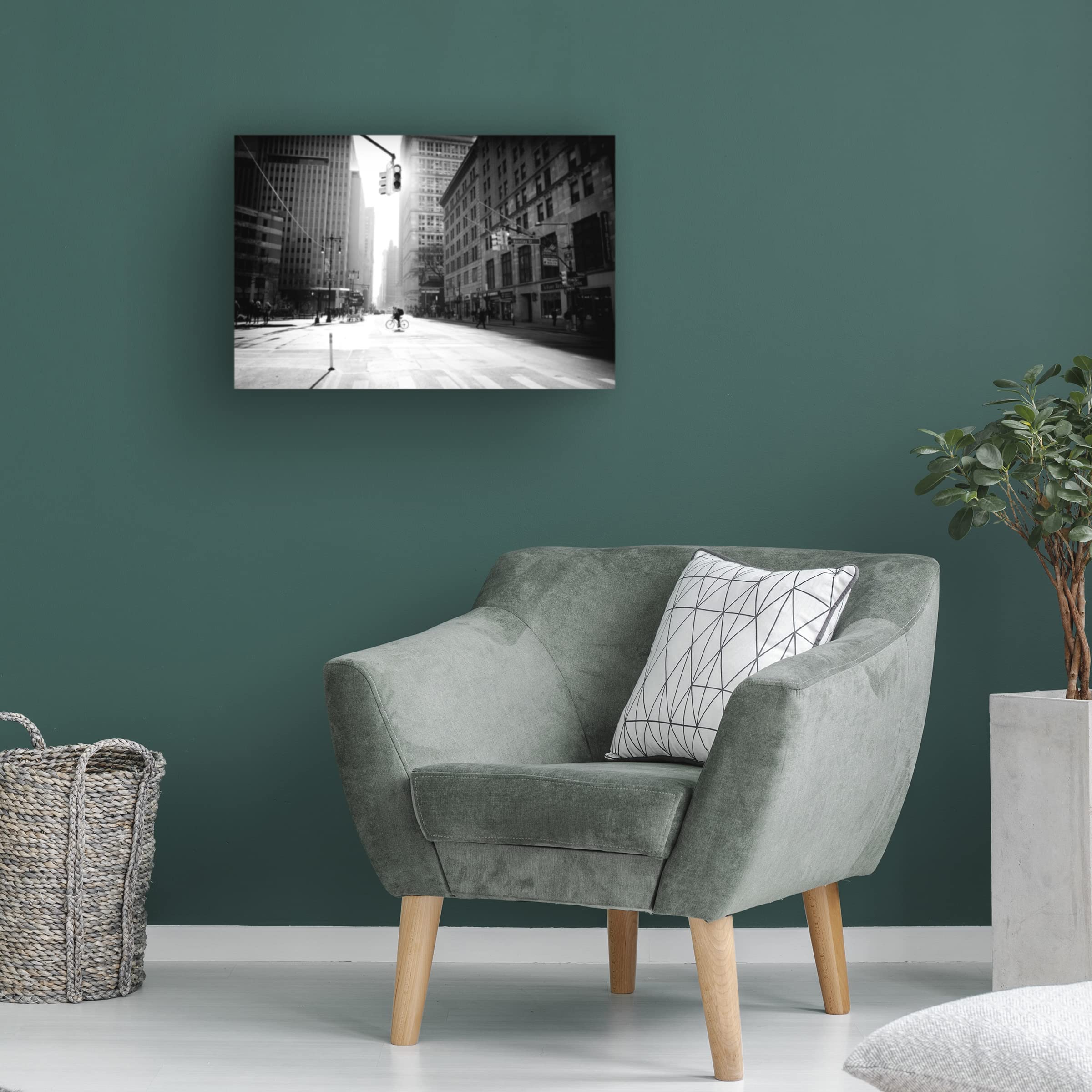 Martin Froyda Manhattan Street Photography Canvas Art Print - Urban Cityscape Wall Decor for Living Room, Office & Bedroom - Premium Trademark Fine Art Collection