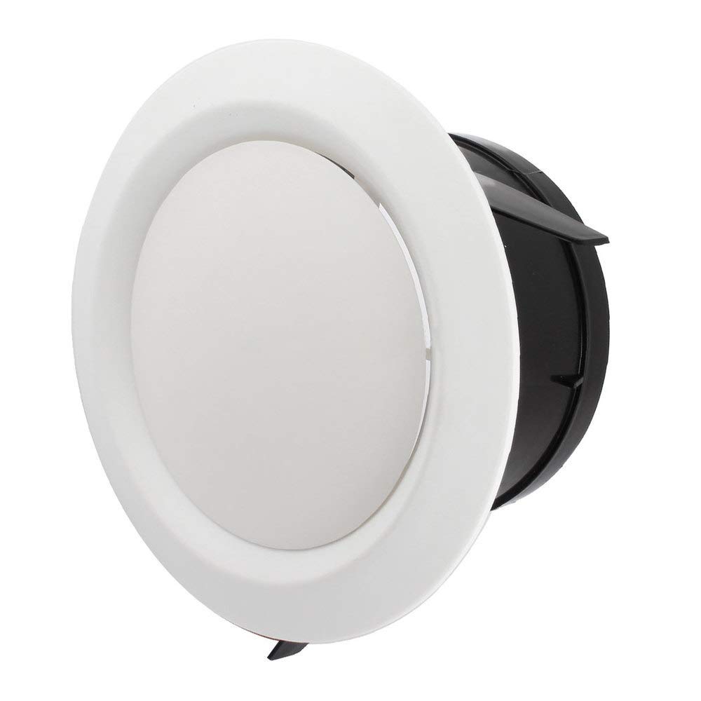 RV Ventilation Maso ABS Adjustable Air Vent Circular White Air Outlet 75-200MM - Durable RV Roof Vent for Camper, Motorhome & Travel Trailer - Perfect for Airflow Control & Temperature Regulation