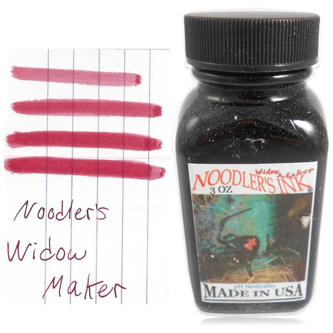 Noodler's Widow Maker Bottled Ink Refill - ND-19031 - Premium Fountain Pen Ink for Calligraphy, Journaling & Artistic Writing