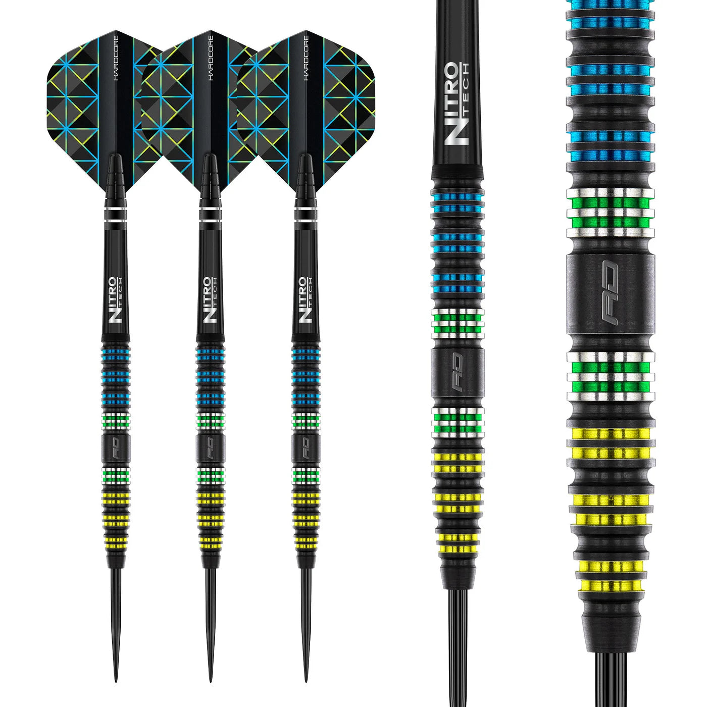 Premium RED DRAGON Dragonfly 95 Black Tungsten Darts - 95% Tungsten Alloy, 25g Weight - Perfect for Professional Darts Tournaments & Home Practice