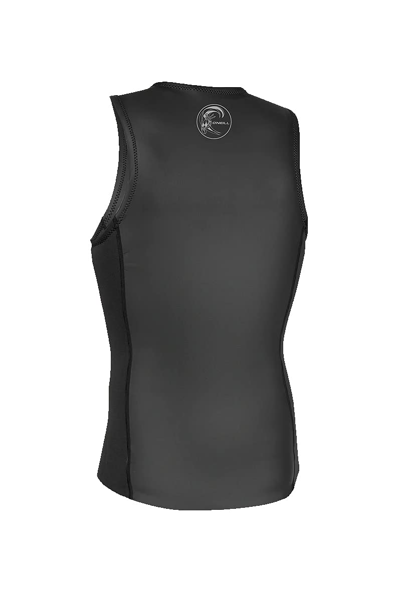 O'Neill Men's O'riginal 2mm Neoprene Full Zip Vest - Perfect for Surfing, Diving & Water Sports