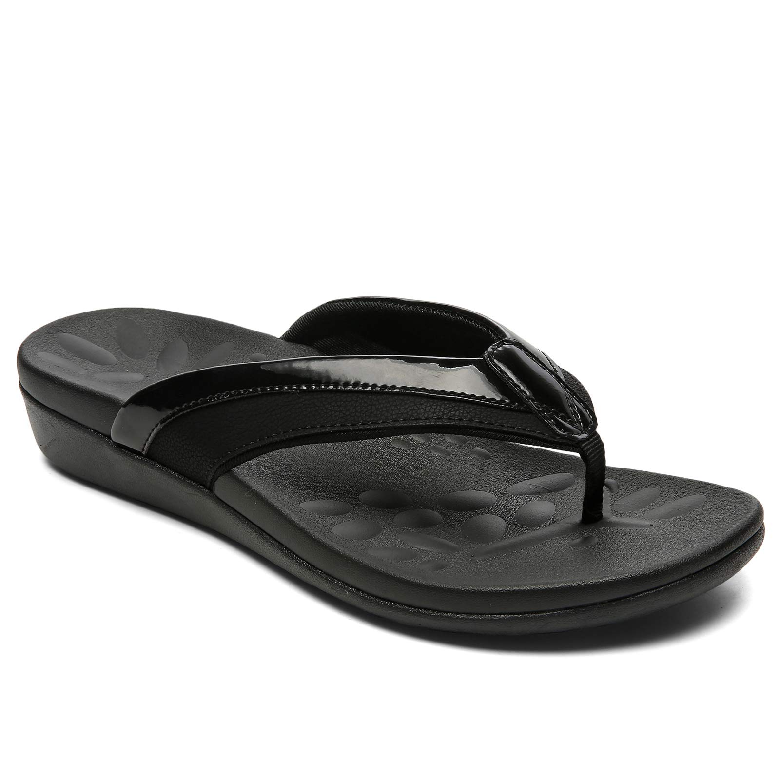 Sounity Women's Soft Arch Support Sandals - Comfortable Walking Flip Flops for Plantar Fasciitis Relief - Best Summer Dress Sandals for Beach, Pool, Vacation & Outdoor Activities - Ideal for Walking, Travel & Casual Wear