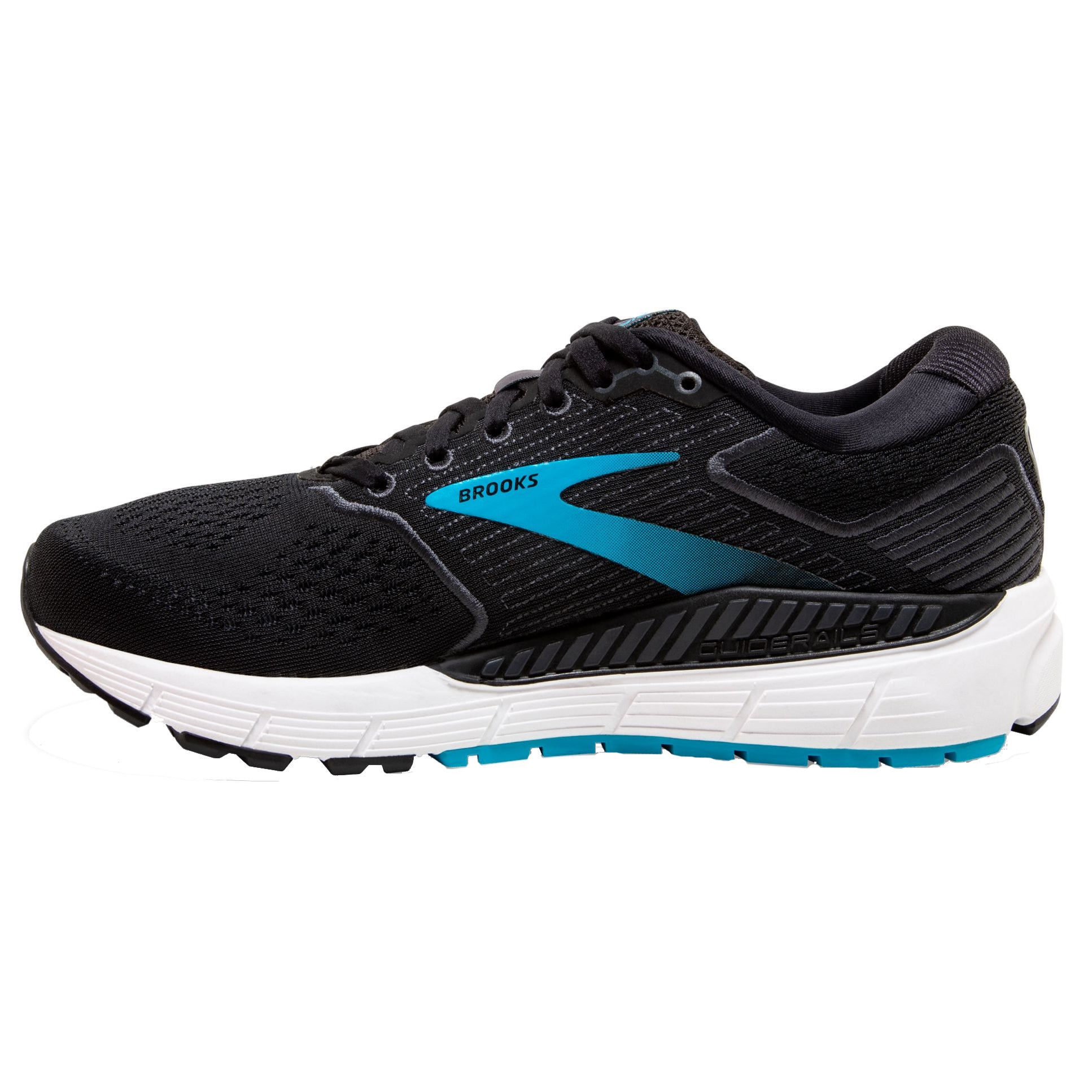 Brooks Ariel 20 Women's Running Shoes - Black & Blue - Cushioned Support for Road Running & Marathon Training