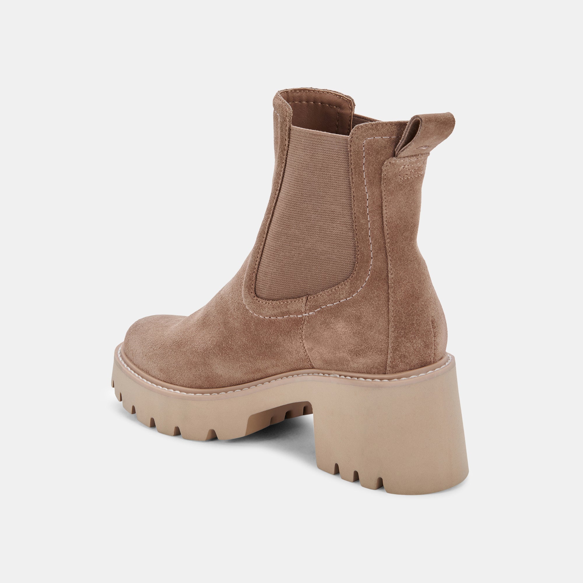 HAWK H20 Wide Booties - Waterproof Mushroom Suede Winter Boots for Women | Outdoor Hiking, Snow Walking & Cold Weather Fashion