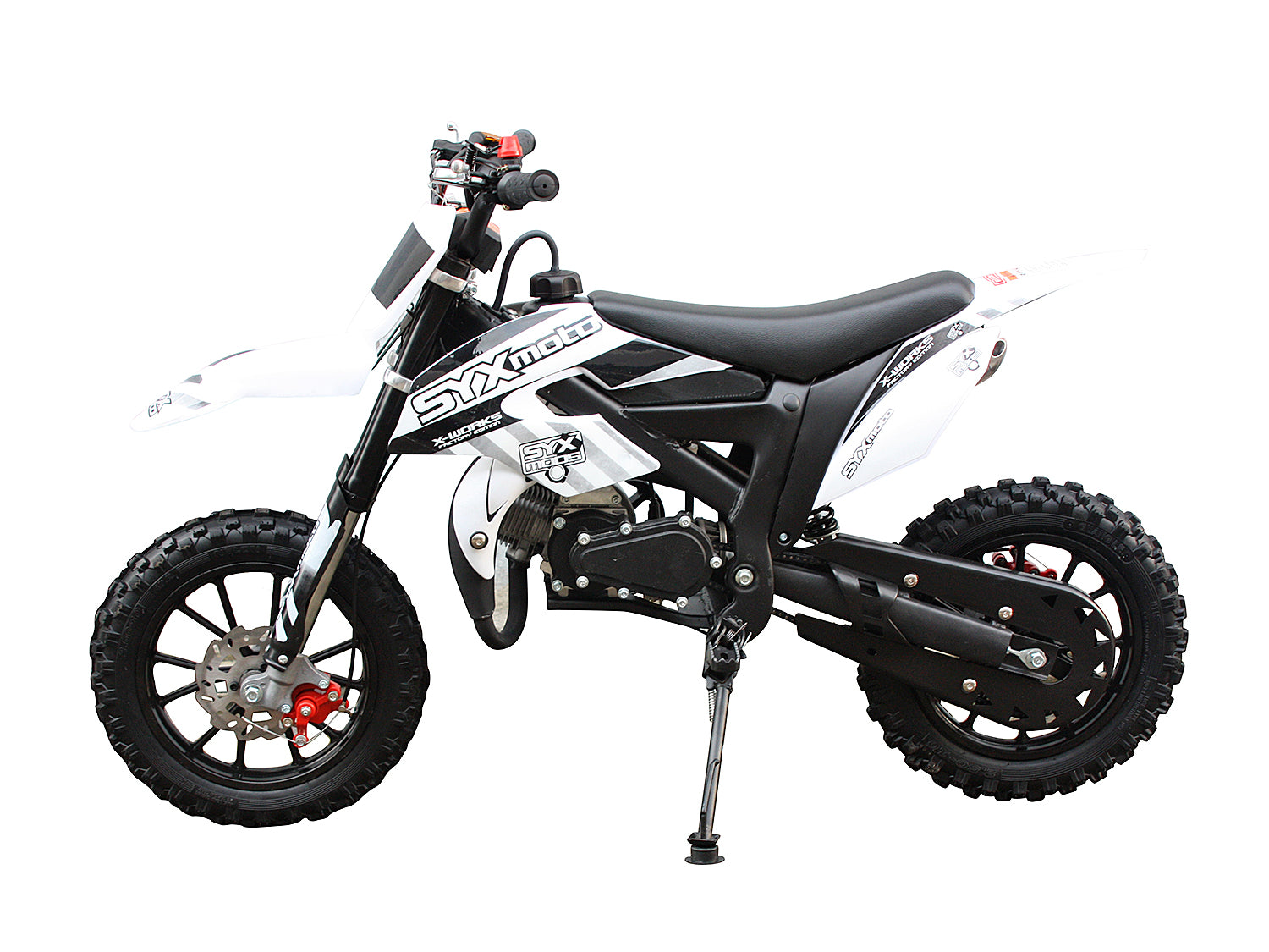 Venom Syxmoto 49cc Racing Motocross Dirt Bike - Automatic Transmission for Kids & Adults - Perfect for Off-Road Trails, Motocross Racing & Backyard Riding
