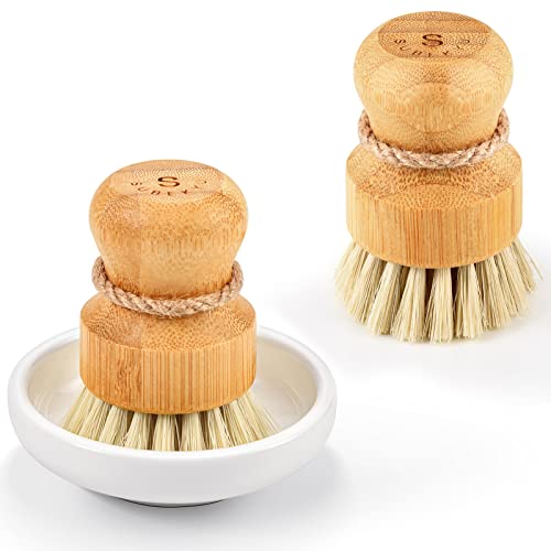 Ceramics Base + 2p Sisal Brush