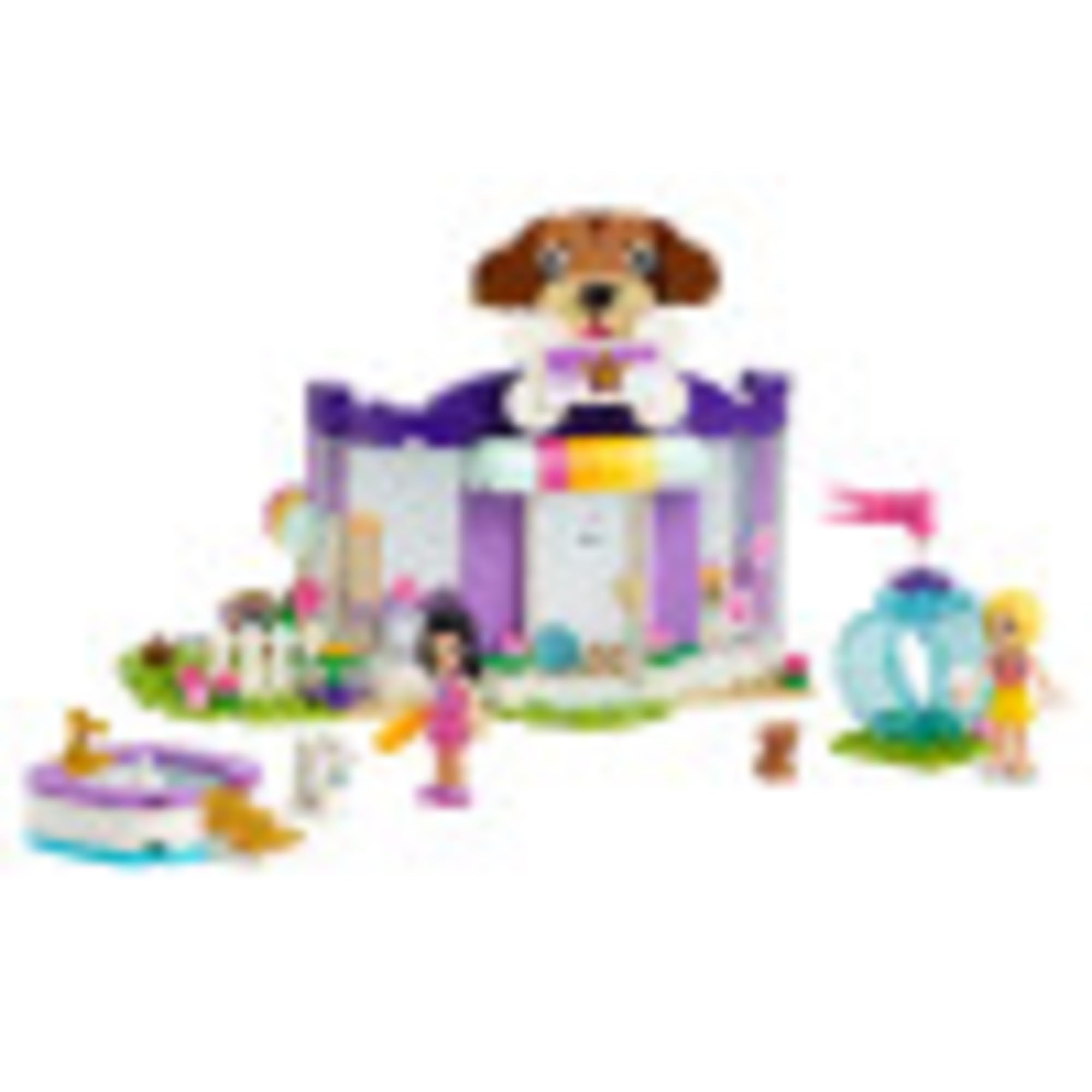 LEGO Friends Doggy Day Care 41691 Building Kit (221 Pieces) - Creative Construction Toy with 2 Mini-Dolls & 2 Dog Figures - Perfect Birthday Gift for Kids Ages 6+ - Fun Pretend Play Pet Care Set for Boys & Girls (New 2021) - Great for Imaginative Play, STEM Learning & Collectible Display