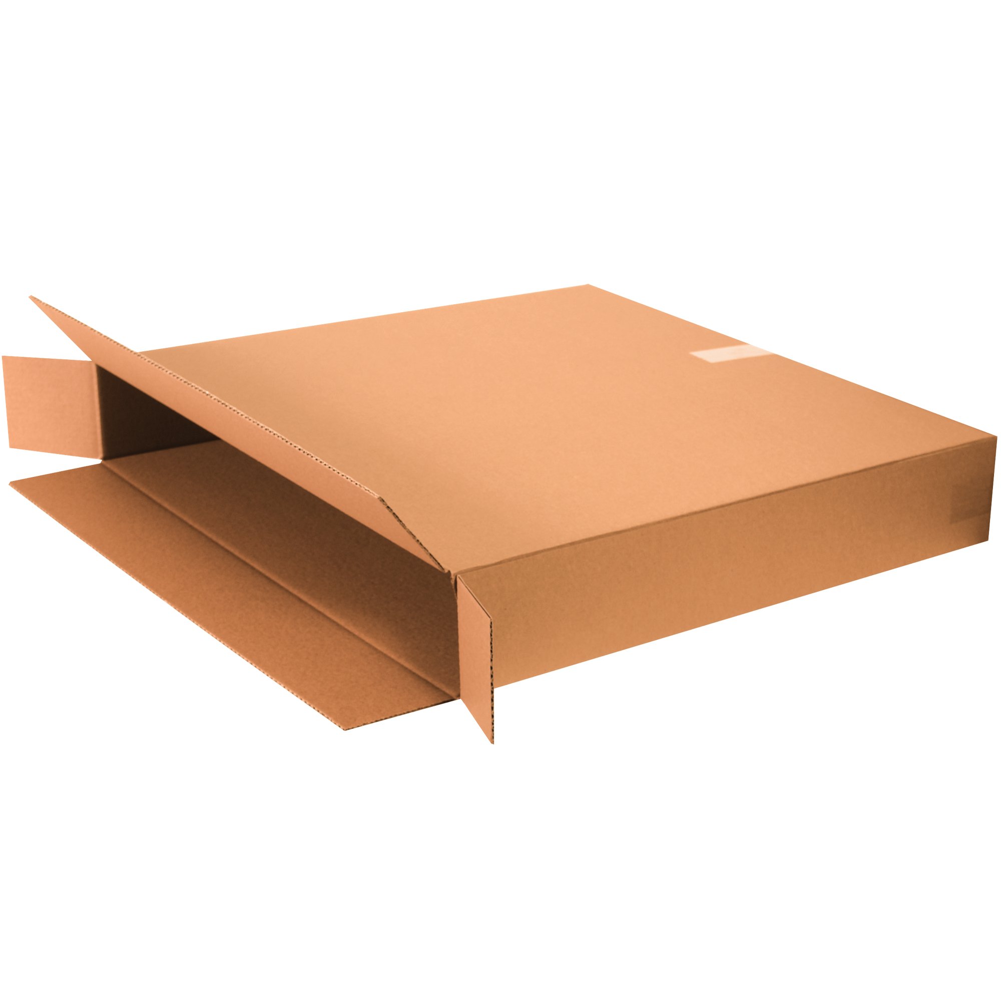 5-Pack Flat Panel TV Shipping Boxes 46x8x30 Inches - Heavy Duty Corrugated Cardboard Box for 46 Inch TVs - Kraft Brown Moving & Packing Boxes for Safe Transport, Storage and Relocation