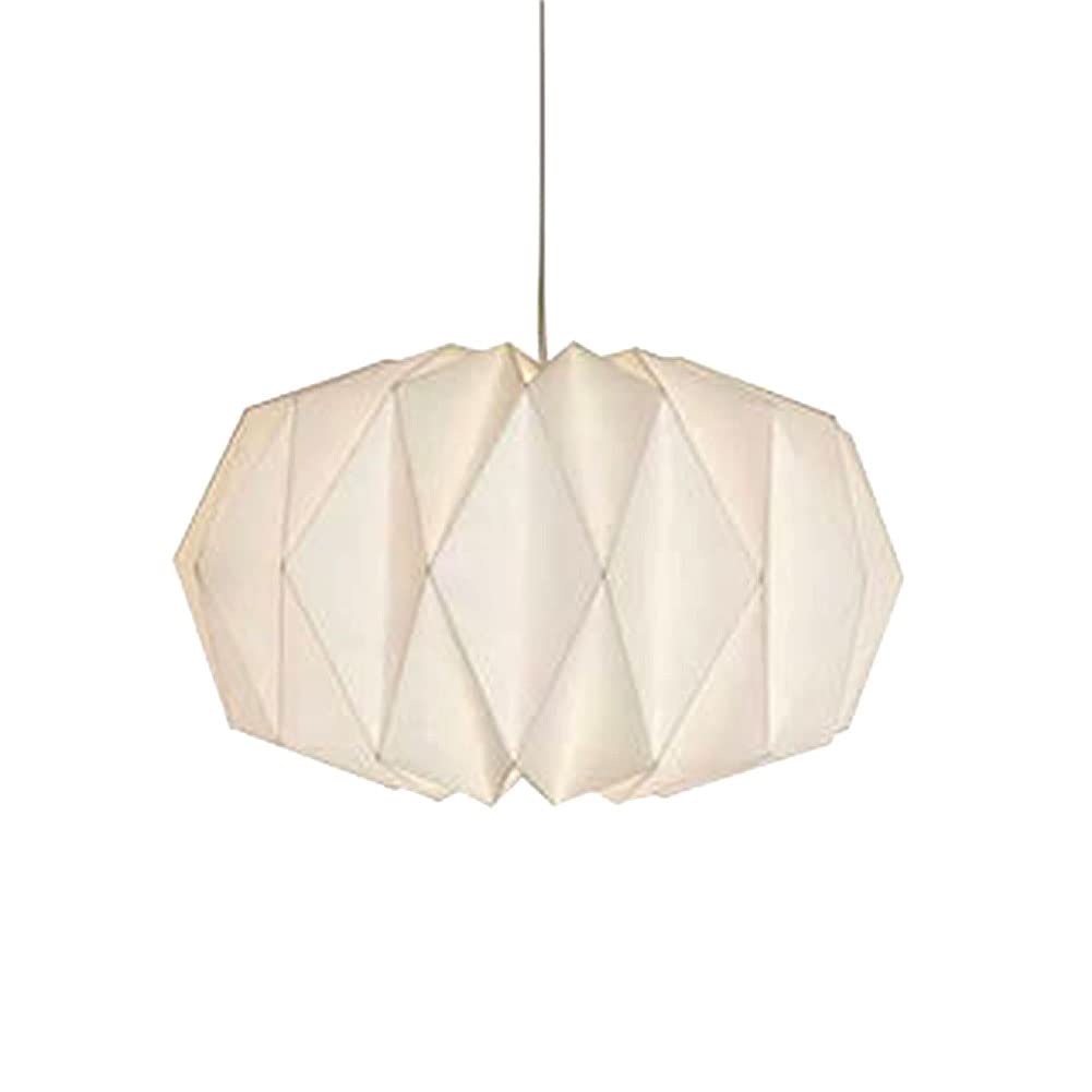 Origami Paper Lamp Shade - Handmade Hanging Pendant Light Cover for Living Room, Bedroom & Dining Room Decor | Creative Replacement Lantern Shade for Home Lighting & Party Decorations