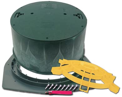 Polylok 24 Inch Septic Tank Riser Kit - 14 Inch Tall - Durable Wastewater System Extension for Easy Maintenance & Access | Perfect for Underground Septic Tank Installation & Repair
