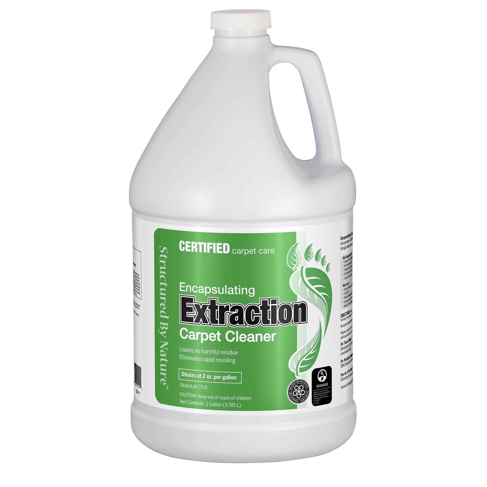 Structured by Nature Encapsulating Extraction Cleaner - Deep Cleaning Solution for Fresh Home & Kitchen | Perfect for Tile, Grout, and Hard Surface Cleaning