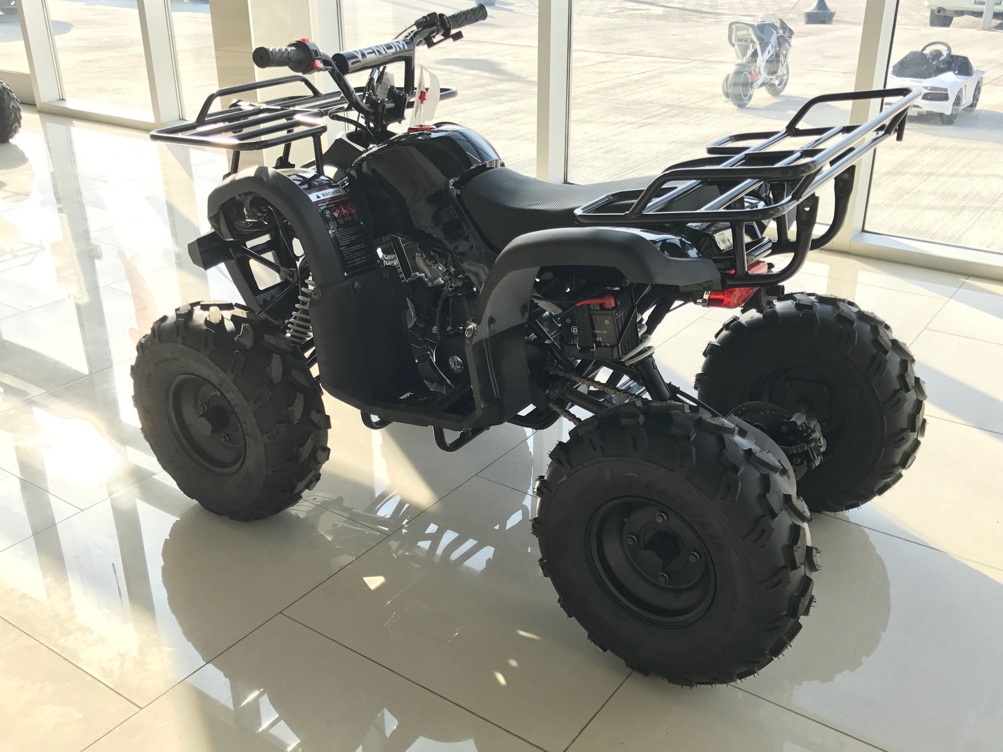 Venom Kodiak 125cc ATV - Fully Automatic with Reverse Gear for Off-Road Adventure & Trail Riding