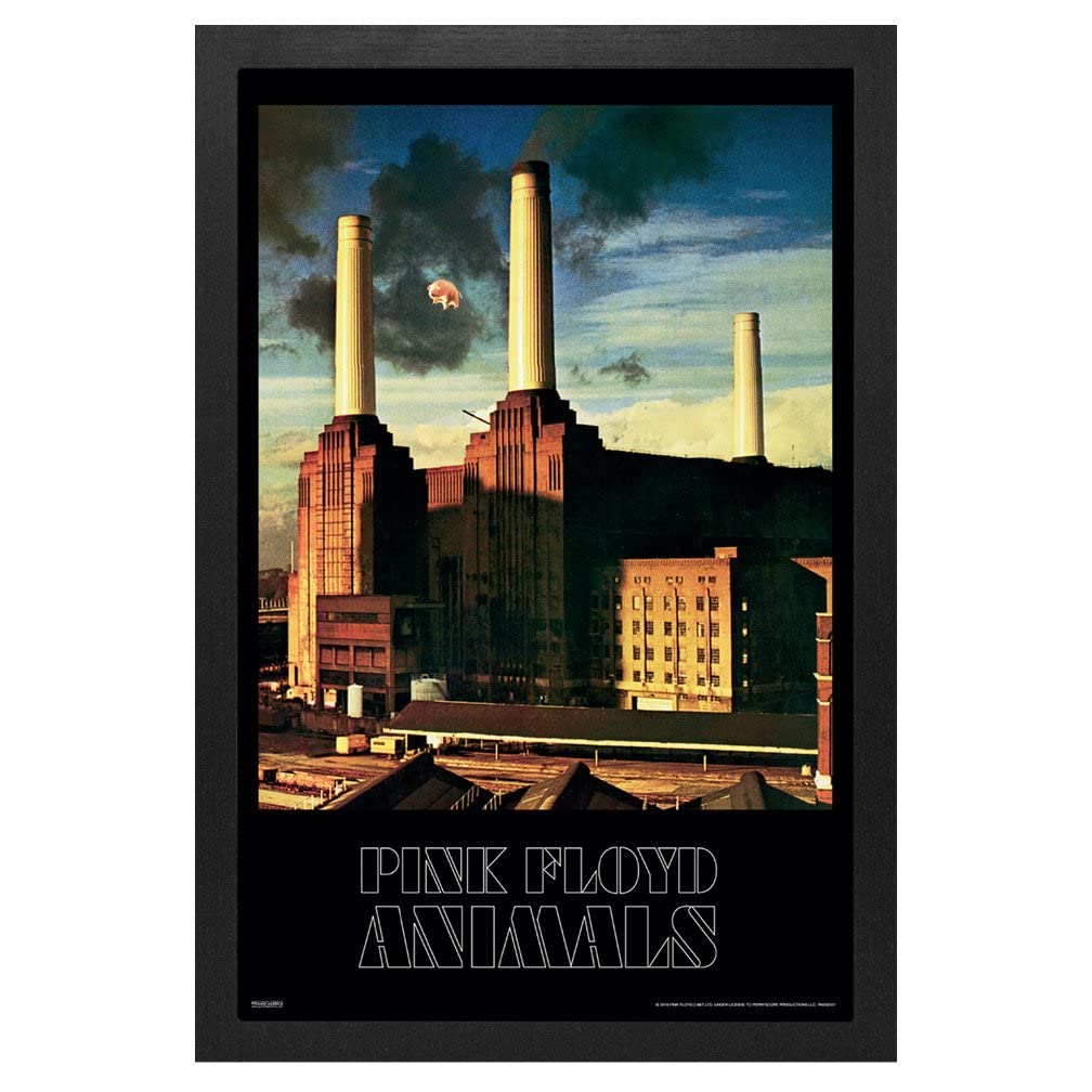 Pyramid America Pink Floyd Animals Poster - 11x17 Inch Wall Art Print for Bedroom, Living Room, Office & Home Decor | Music Band Gift for Fans, Vintage Rock Room Decor