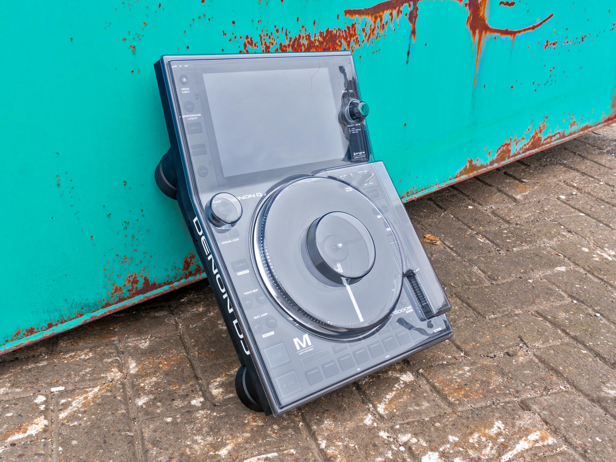 Decksaver Protective Cover for Denon DJ Media Players - Durable Dust & Scratch Shield for SC5000, SC6000, X1800 - Ideal for DJ Gigs, Studio Use & Travel