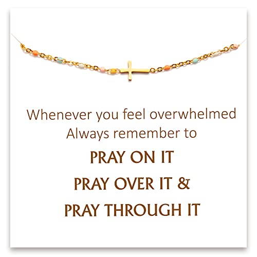 Pray on it pray over it & pray through it
