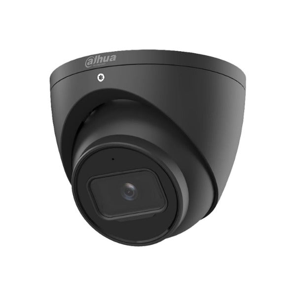 Dahua 8MP Outdoor Turret Security Camera - 4K Ultra HD, IP67 Weatherproof, Night Vision, DH-IPC-HDW3866EMP-AUS-BLK for Home & Business Surveillance