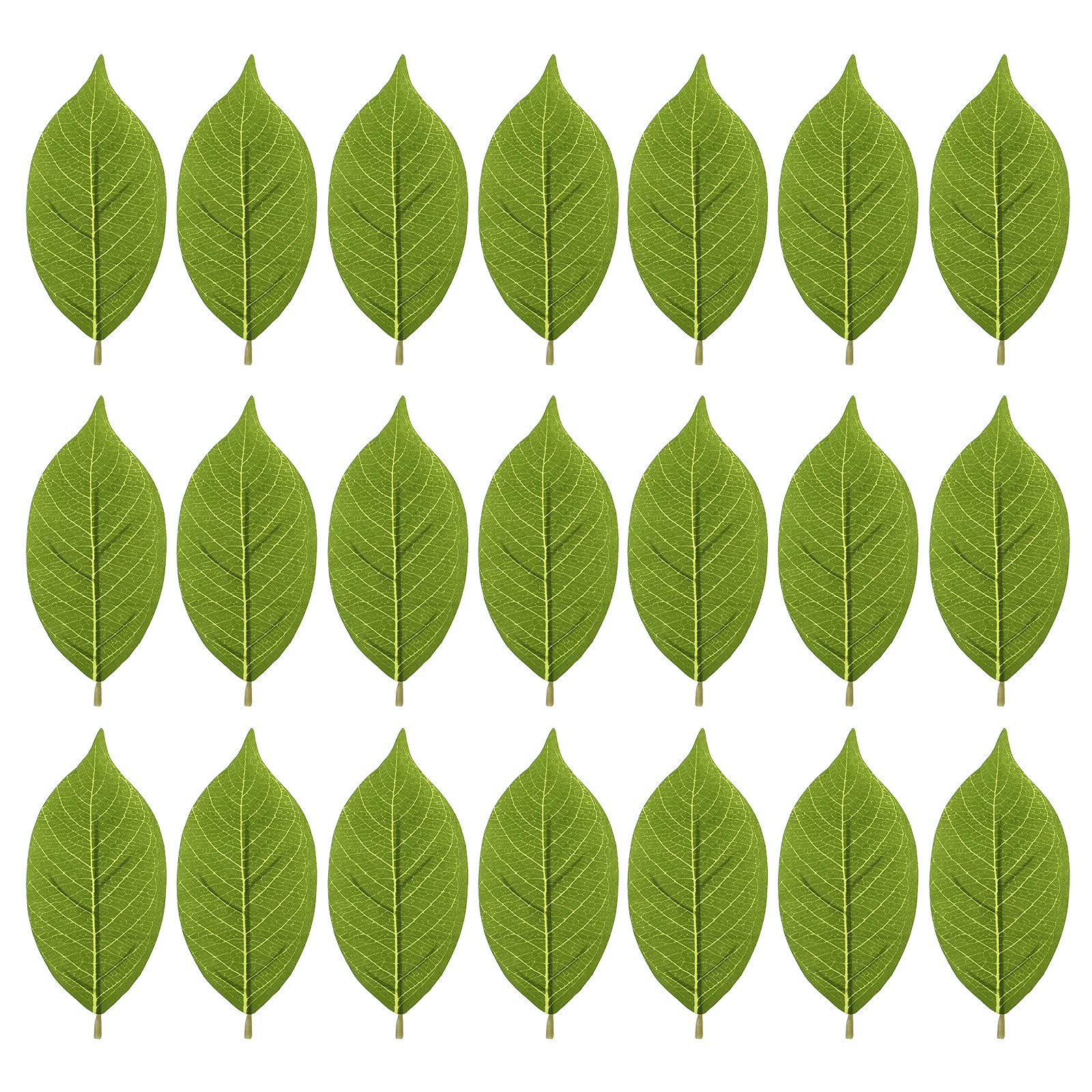 50pcs Artificial Magnolia Leaves - Realistic Fake Greenery for Home Decor, Wall Decor, Room Decor - Perfect for Wedding Centerpieces, DIY Crafts, and Seasonal Displays