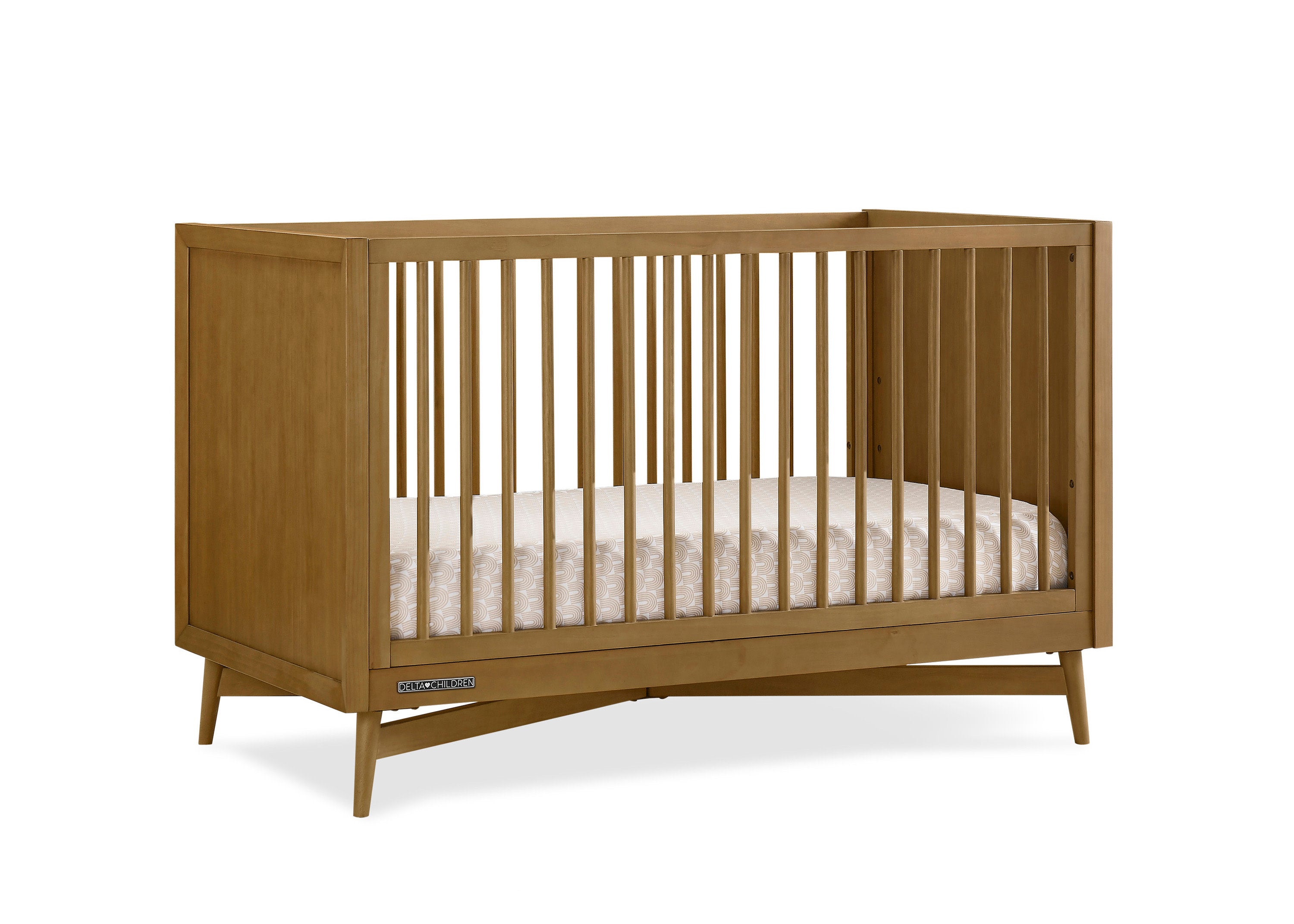 Dylan 4-in-1 Convertible Baby Crib - Toddler Bed, Daybed & Full-Size Bed | Safe & Stylish Nursery Furniture for Newborns to Teens | Perfect for Bedrooms, Daycare & Guest Rooms