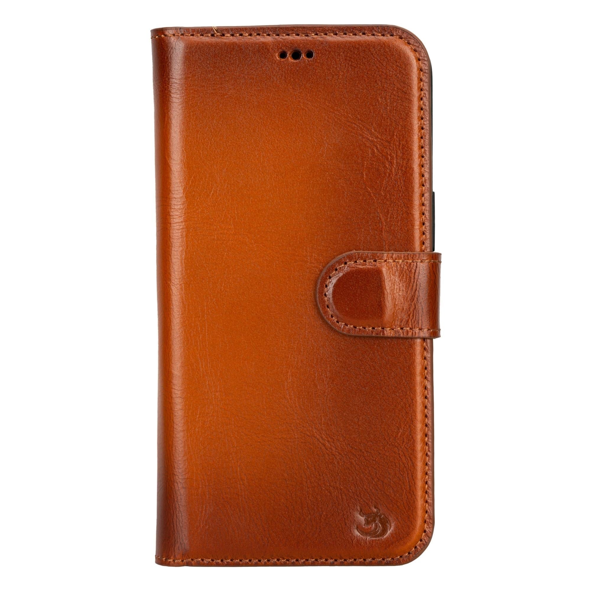 Casper Detachable Leather Wallet Case for iPhone 14/14 Pro/14 Pro Max - Slim Protective Phone Cover with Card Holder (Perfect for Travel, Work & Everyday Use)