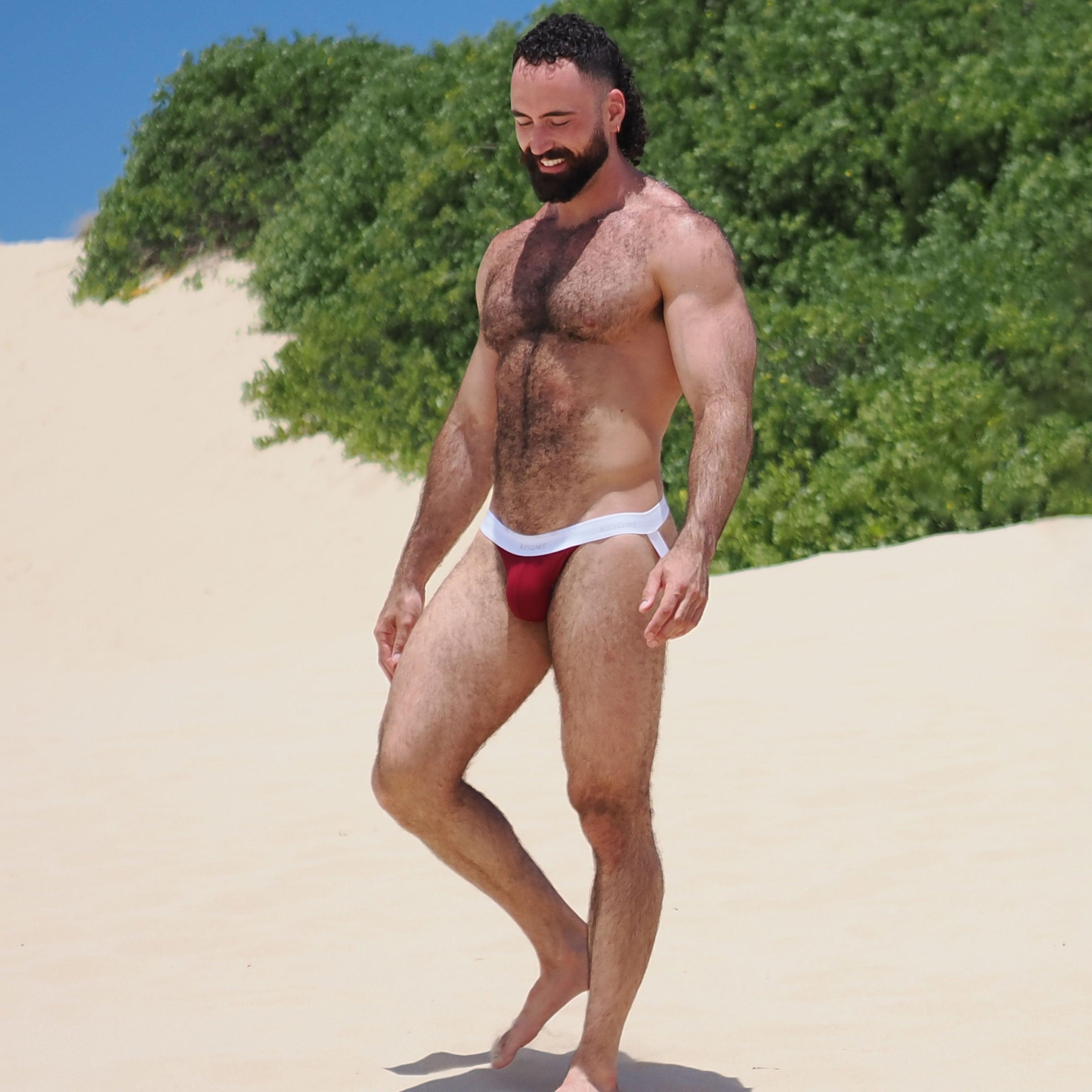 NMD Red Jockstrap - Premium Athletic Support Underwear for Men | Comfortable & Breathable for Sports & Workouts | Gym, Running, Cycling & Fitness Activities