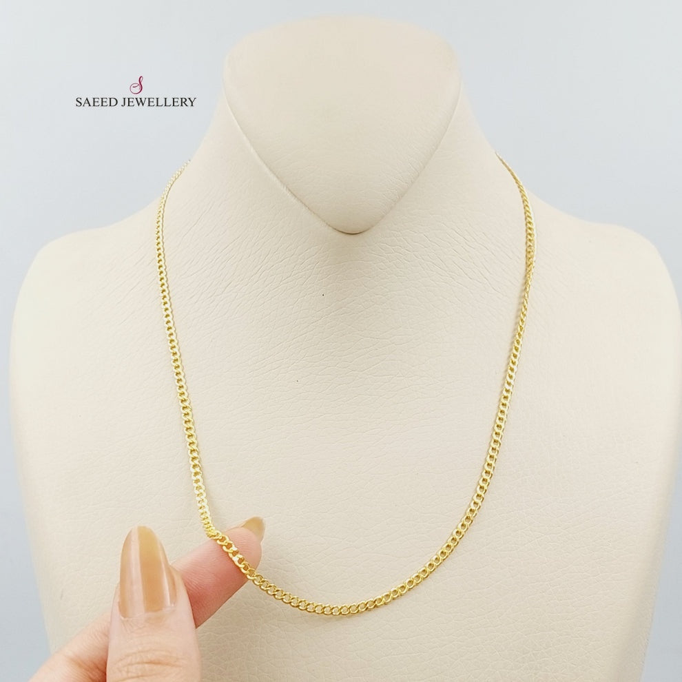 45cm Zarad Chain - Stylish Stainless Steel Necklace for Men & Women | Perfect for Casual Wear, Parties & Gifts