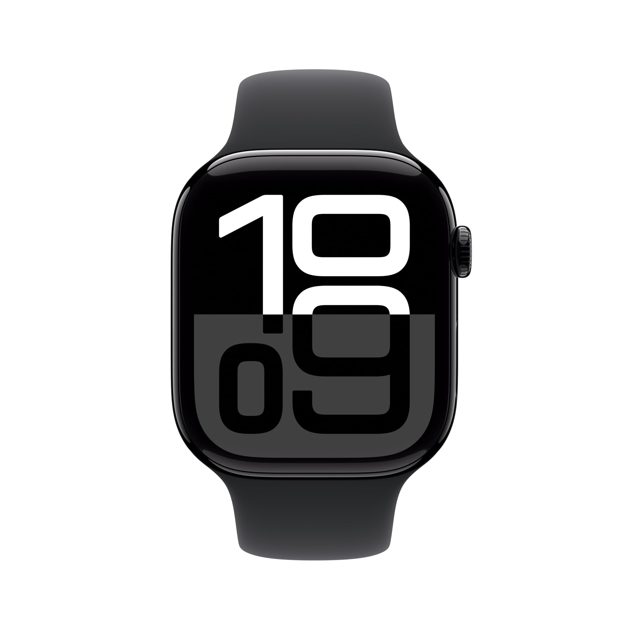 Apple Watch Series 10 [GPS + Cellular 46mm] Smart Watch with Jet Black Aluminum Case & Black Sport Band - Fitness Tracker, ECG Monitor, Always-On Retina Display, Water Resistant - Perfect for Running, Swimming & Daily Activity Tracking