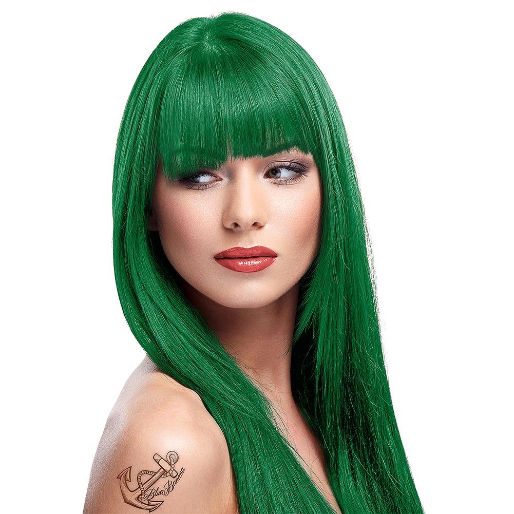 Semi-Permanent Hair Dye - Directions Apple Green (88ml x 2 Pack) | Vibrant Fashion Color for Creative Styling & DIY Hair Coloring at Home