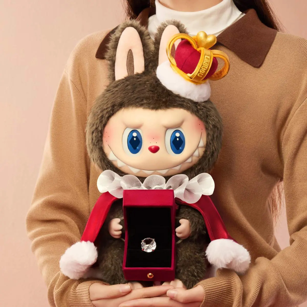 POP MART The Monsters Labubu Let’s Checkmate Series Vinyl Plush Doll - Cute Collectible Toy for Anime Fans, Home Decor & Gift for Gamers