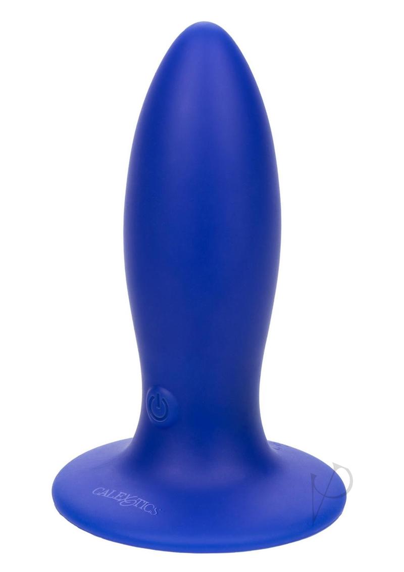 Premium Rechargeable Vibrating Anal Probe - Liquid Silicone Body, Waterproof & Body-Safe - Blue - Perfect for Solo Play & Couples Exploration