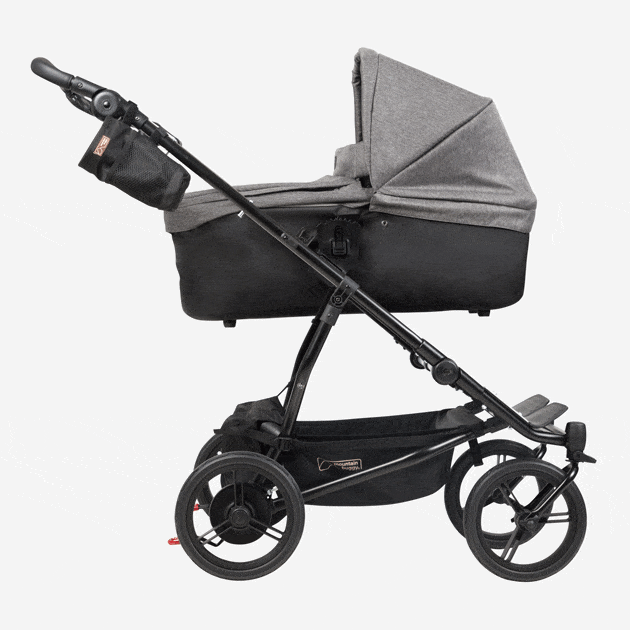 Mountain Buggy Duet Carrycot Plus - Lightweight Baby Stroller Bassinet for Newborns | Perfect for Travel, Walks & Outdoor Adventures