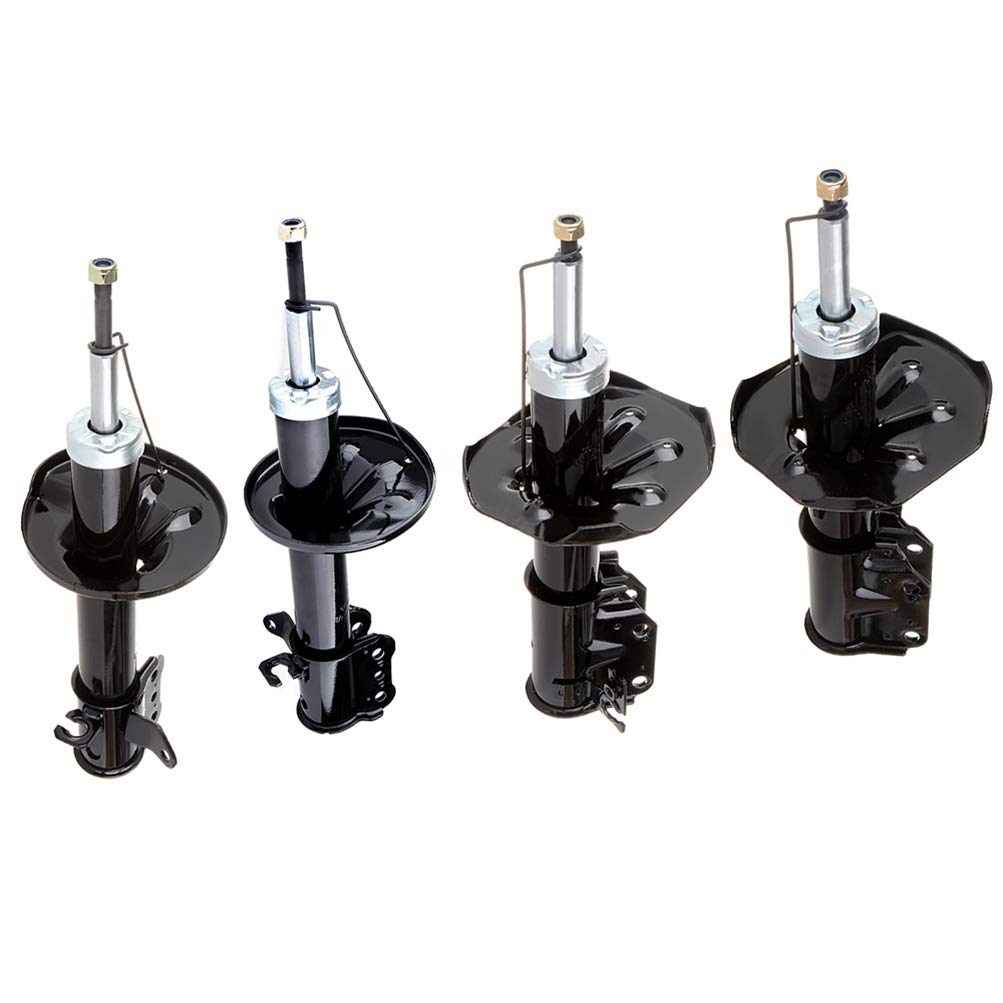 High-Performance Front & Rear Shock Absorbers for 2000-2003 Mazda Protege - 4pc Complete Strut Set - Smooth Ride & Enhanced Handling for City Driving & Road Trips