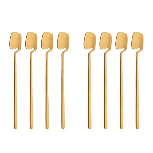 8Pcs Longspoon-Gold