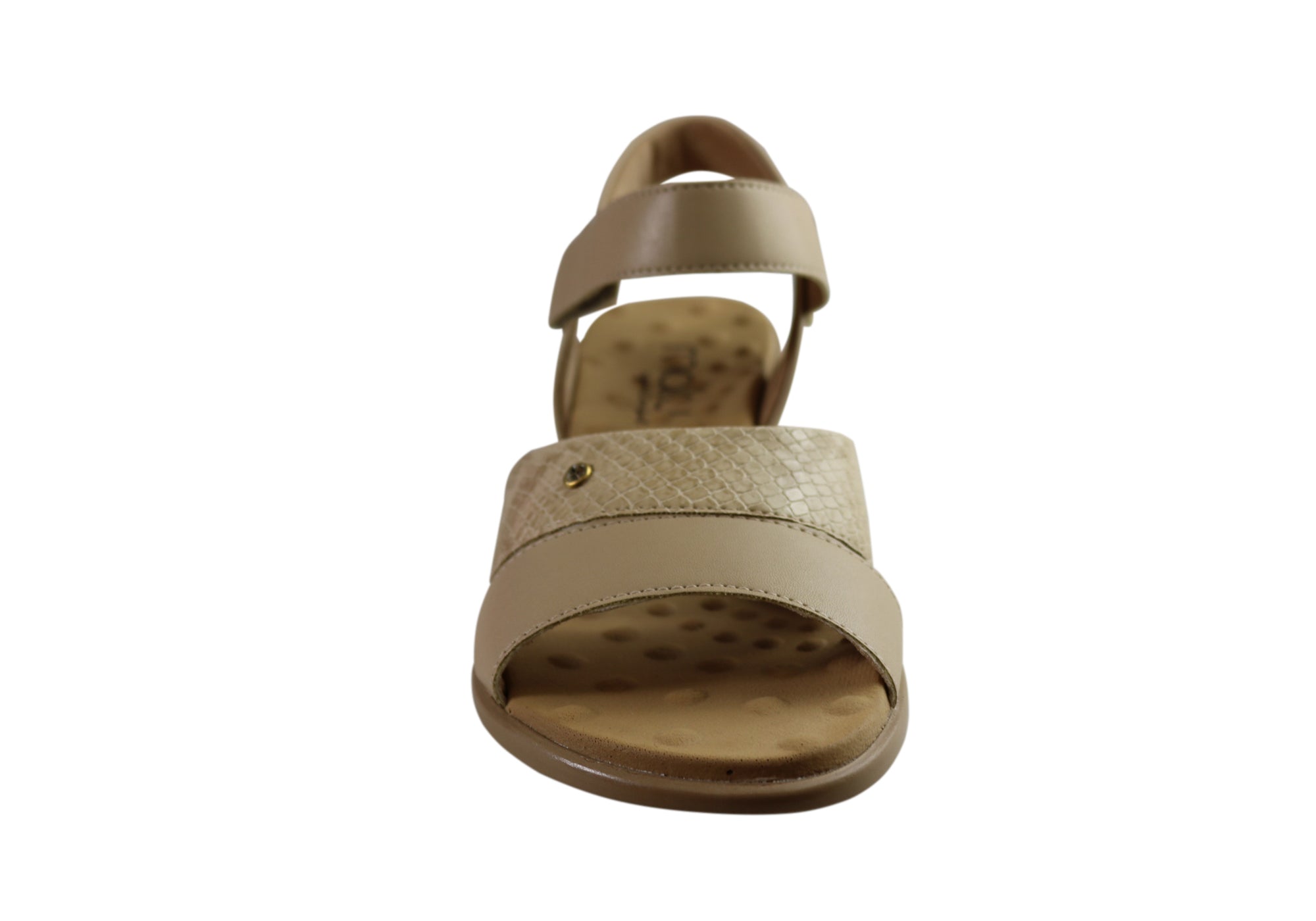 Malu Supercomfort Calla Women's Comfort Low Heel Sandals - Brazilian Made Leather Summer Shoes for Walking, Travel & Beach Vacations