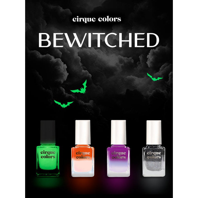 Cirque Colors Bewitched Collection Nail Polish - Long-Lasting, Vegan & Cruelty-Free for Halloween & Special Occasions