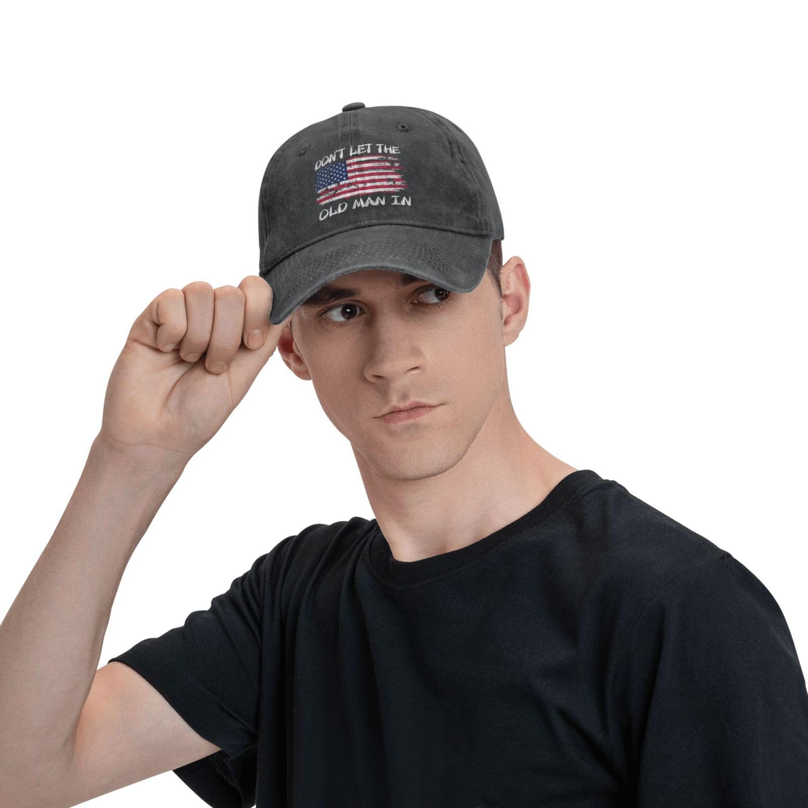 Men's Adjustable Baseball Cap for Hiking, Beach & Gym - Breathable Outdoor Sports Hat for Active Lifestyle