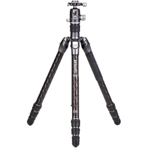 Benro FRHN34CVX30 Rhino Carbon Fiber Travel Tripod with VX30 Head - Lightweight & Durable for Photography, Hiking & Outdoor Adventures