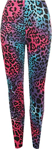 Neon Leopard Print
